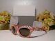 Christian Dior Cat Eye Pink Brillance Edition Limitee Crystals Frame Sunglasses