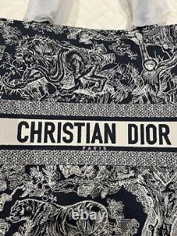 CHRISTIAN DIOR Large Embroidered Tote, Brand New with Tags