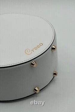 CREEO Italian Made Genuine Leather Small Crossbody Purse Bag Women New Brand