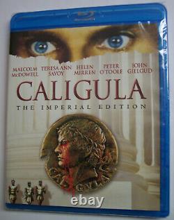 Caligula The Imperial Edition (Blu-ray, DVD, 2-Disc) Unrated Uncensored Sealed