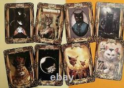 Cat tarot card cards deck fortune telling rare vintage oracle cats supplies gift