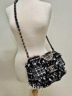 Chanel 19 Tweed Jumbo Flap Bag Limited Edition NEW