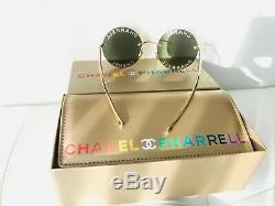 Chanel 2019d Pharrell Limited Edition Gold Frame Capsule Collection Sunglasses