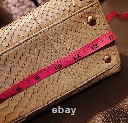 Chanel Python Snakeskin Bag Beige Tan 25171080 BRAND NEW MEGA RARE