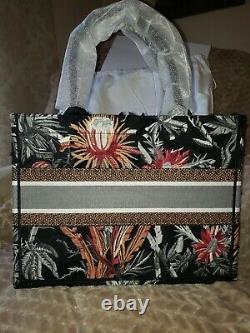 Christian Dior Book Tote Limited Edition, Embroidered Canvas Bag, New