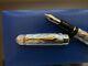 Classic Pens Cp8 Ag925 Sterling Silver Flamme 2008 Limited Edition Fountain Pens