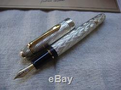 Classic Pens CP8 Ag925 Sterling Silver Flamme 2008 Limited Edition Fountain Pens