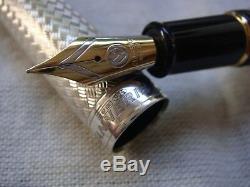 Classic Pens CP8 Ag925 Sterling Vannerie 2008 Limited Edition Fountain Pen