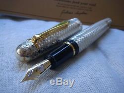 Classic Pens CP8 Ag925 Sterling Vannerie 2008 Limited Edition Fountain Pen