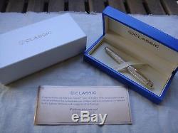 Classic Pens CP8 Ag925 Sterling Vannerie 2008 Limited Edition Fountain Pen