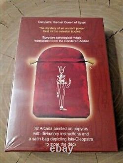 Cleopatra Tarot Deluxe edition by Lo Scarabeo OOP RARE New and Sealed