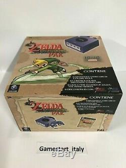 Console Gamecube Zelda Wind Waker Pak Limited Edition Purple Nuova New Pal