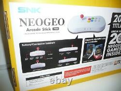 Console Snk Neogeo Arcade Stick Pro Version 20 Games Limited Edition New