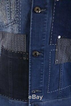 DIESEL D JIM 0855J Mens Denim Jeans Jacket Winter Outwear Coat Limited Edition