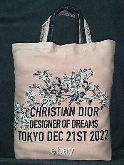 DIOR Christian Dior DESIGNER OF DREAMS Tokyo Exhibition Limited Edition Tote Bag