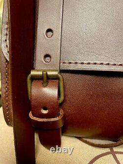 DUST COMPANY HAVANA NWT Italian Leather Handbag Gorgeous, rich color