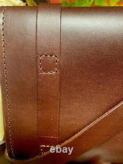 DUST COMPANY HAVANA NWT Italian Leather Handbag Gorgeous, rich color