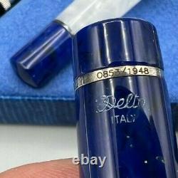 Delta Israel 50th Anni Limited Edition Fountain Pen 18K Med NEW BOXED YEAR 1998