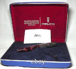 Delta Napoleon Limited Edition Pen in Red 422/808 New Old Stock in Box