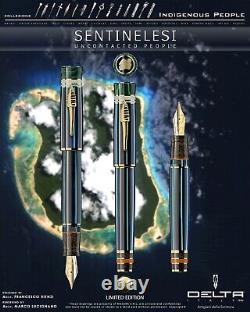 Delta Sentinelesi Indigenous People 2024 Limited Edition Fountain Pen 14K Med