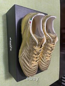Diadora Brasil Made in Italy Gold -Limited Edition- Brand New In Box US 9.5