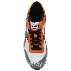 Diadora Maverick White Orange Heathcliff 1SL04395 Size 7-13 Brand New