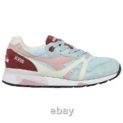 Diadora N9000 Blue Pink Red Multi 69065113 Made in Italy Size 7-13 Brand New