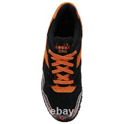 Diadora N9002 Black Orange Heathcliff D2S07390 Size 7-13 Brand New