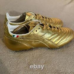 Diadora OG ITA Brasil Gold Soccer Cleats Mens Size 10 Limited Special Edition