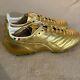 Diadora Og Ita Brasil Gold Soccer Cleats Mens Size 10 Limited Special Edition