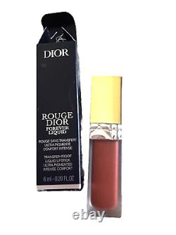 Dior Rouge Dior Forever Liquid Sequin Glitter 843 Divine Limited Edition New