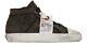 Dolce&gabbana Re-edition Brown Denim Sneakers New And Authentic