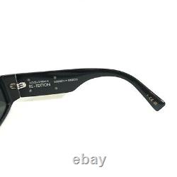 Dolce and Gabbana Sunglasses Re-Edition DG4444 501/87 Polished Black 55-18-140