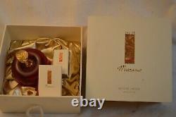 EAU DE MURANO LIMITED EDITION CARLO MORETTI SIGNED RED APPLE PERFUME WithBOX NEW