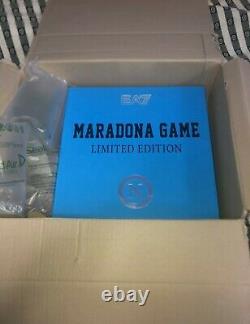 Ea7 Maglia M Blu Ssc Napoli Maradona Game Shirt Limited Edition 2021 + Box #455