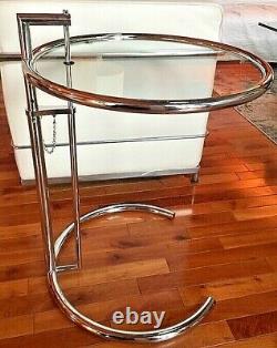 Eileen Gray side table Original Version Made in Italy