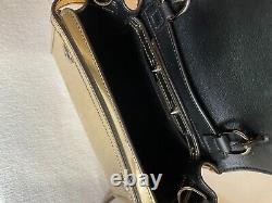 Elena Ghisellini Gold Handbag (Never Used) Made in Italy