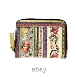 Etro Limited Edition Floral Print Paisley Wallet $400