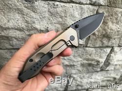Extrema Ratio Ti-ROCK Black Collectors Edition. Made in Italy. Military Knife