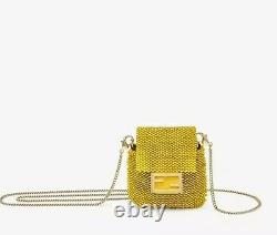 Fendi Baguette Bag in Pico New With Tags in Yellow Limited Edition Style -Rare