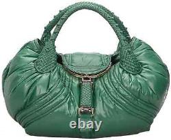 Fendi & Moncler Emerald Green Nylon Spy Bag Limited Edition 500Pc RARE, New