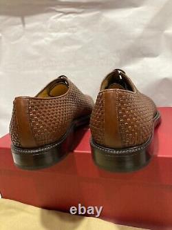 Ferragamo Mens Shoes Size-7.5M Brown LeatherPERTH Limited Edition#58of730