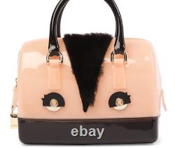 Furla limited edition Candy Tweet Cookie Small Jelly Dome Bagn MSRP $349