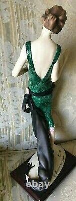 G. ARMANI Figurine Lady With Book Statue Limited Edition 911/5000 Signed