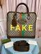Gucci Gg Supreme Not Fake 1955 Satchel/shoulder Bag Ultra Rare Sold Out New