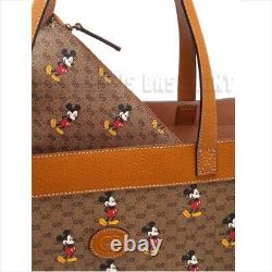 GUCCI x Disney Mini GG Supreme Mickey Mouse large TOTE Bag with Pouch NWT Authen