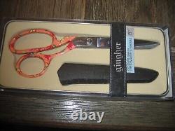 Gingher Bianca Designer Series Limited Edition 8 Dressmaker Scissors Nib