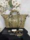 Giorgio Armani Python Tote/shoulder Bag Absolutely Stunning Nwts Msrp$3160