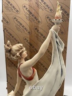 Giuseppe Armani Lady Liberty Figurine Capodimonte The Society LE #339/5000 NIB