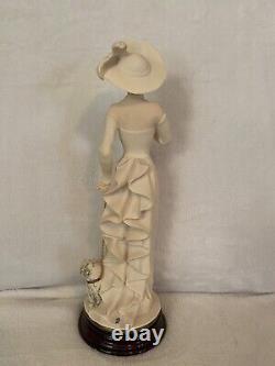 Giuseppe Armani Porcelain Sculpture Christine Dog Leash 0348F